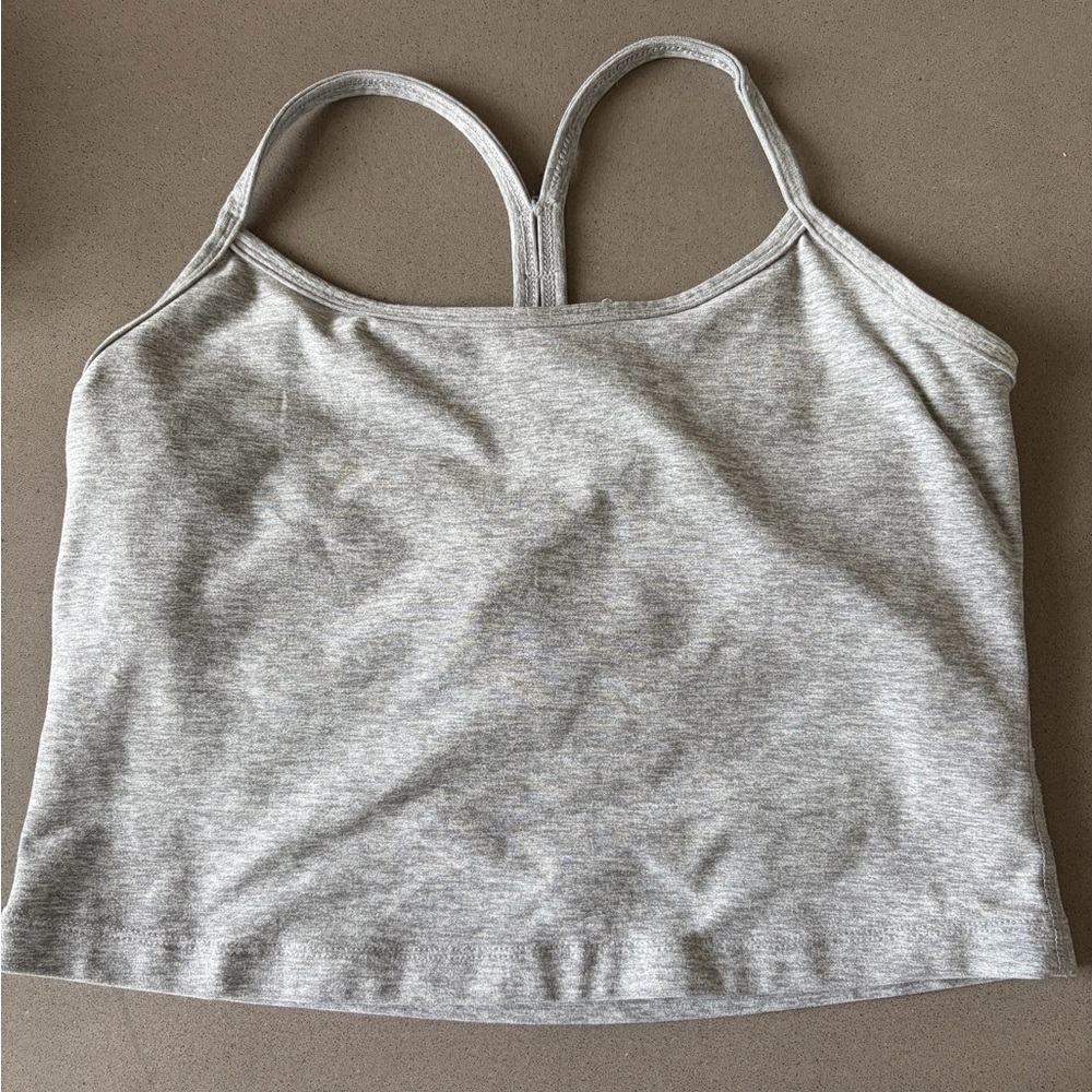 Beyond Yoga Heather Gray Tank